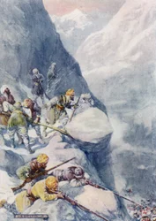 Crushed by Rolling Stones, Mown Down by Volleys of Musket-Shot, the Men Fell in Hundreds